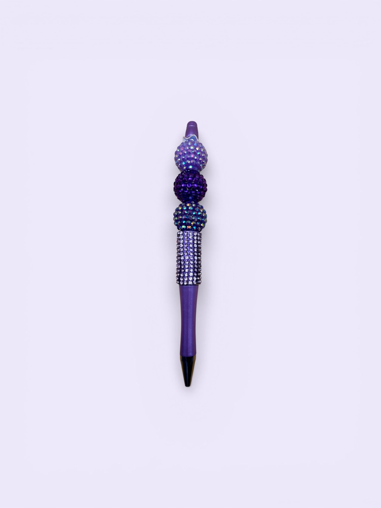 WDBGG2C? Purple Beaded Pen