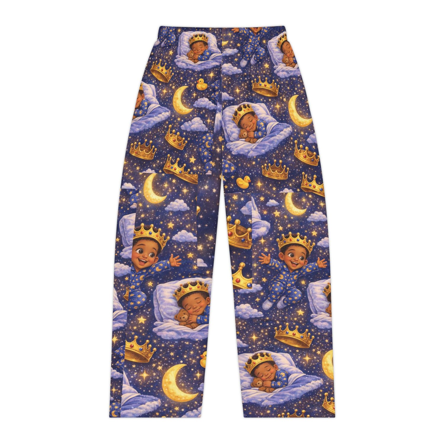 Women’s Pajama Pants — Night Sky Baby Prince AOP Sleepwear